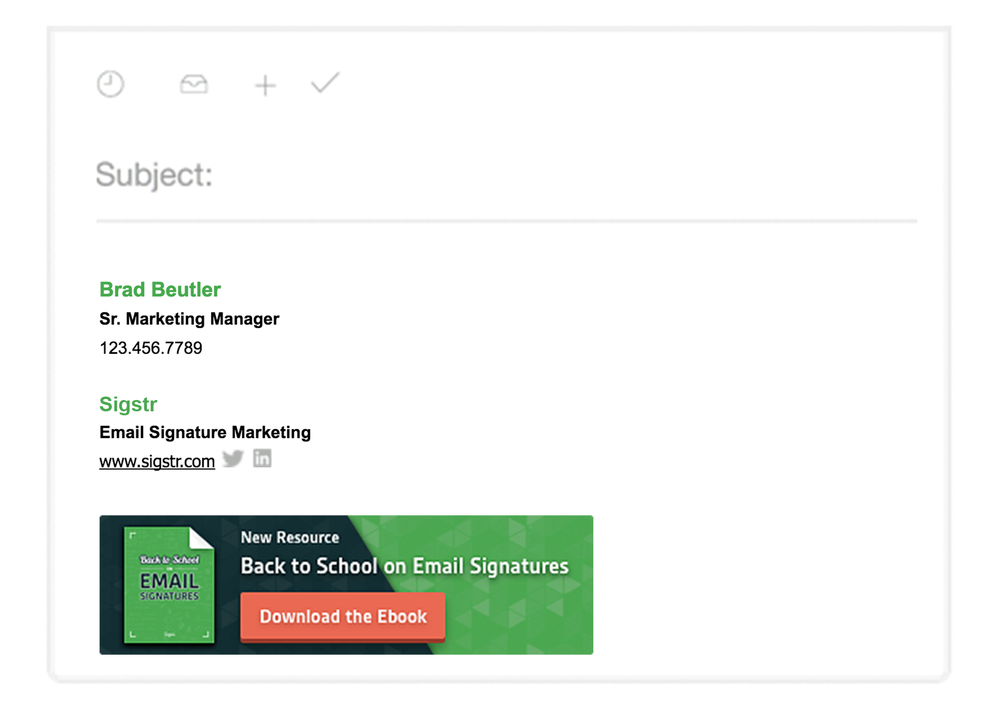 Best email signature design 5