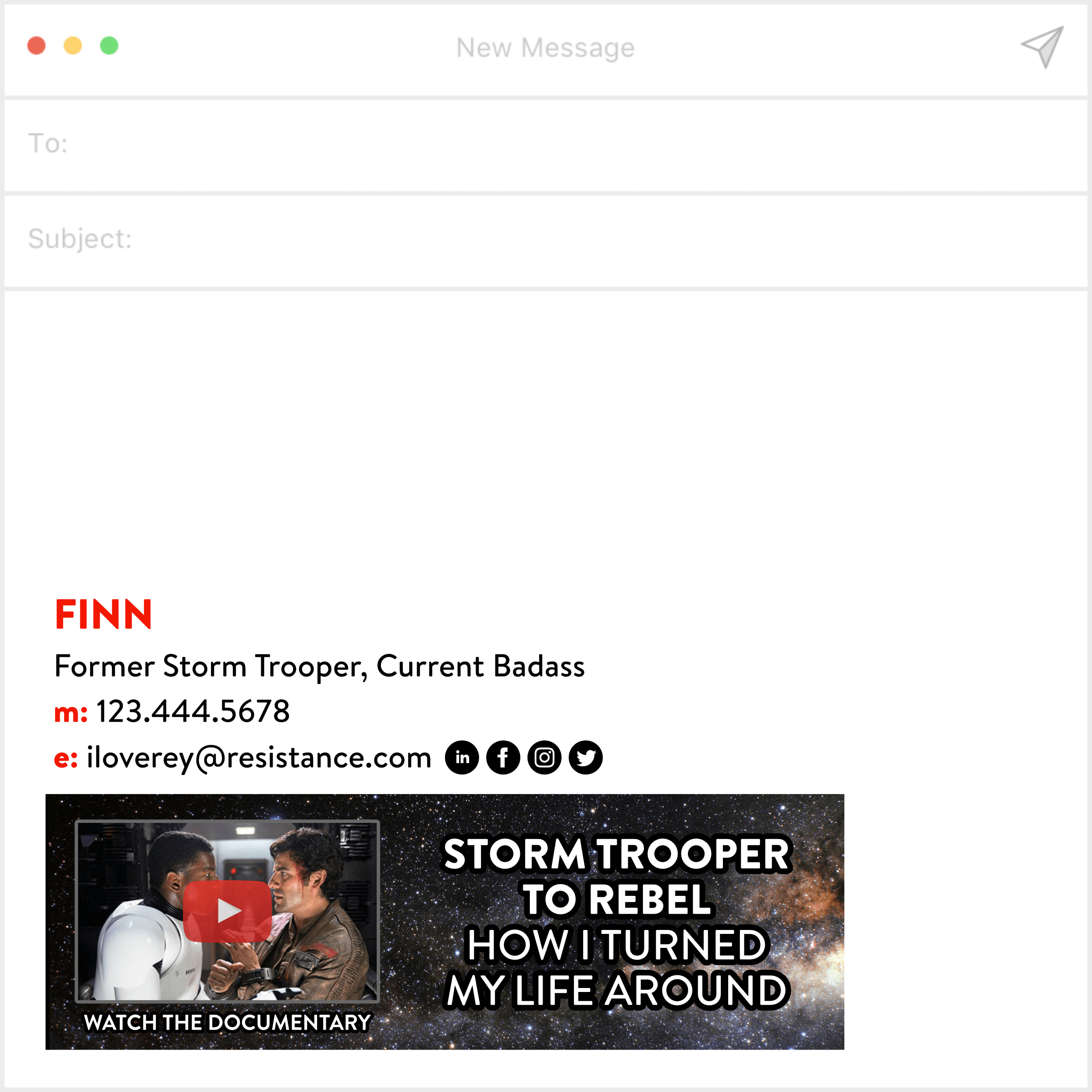 star wars email signatures