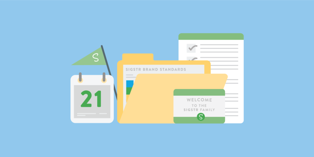 20 examples on how sigstr uses sigstr for internal communications