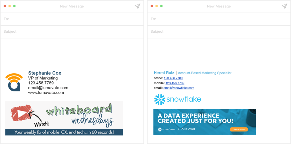 Email Signature Template Ideas And Examples Sigstr